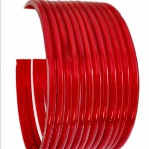 Indian 12 pc glass bangle set